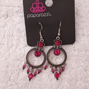 Palace Politics Pink Earrings